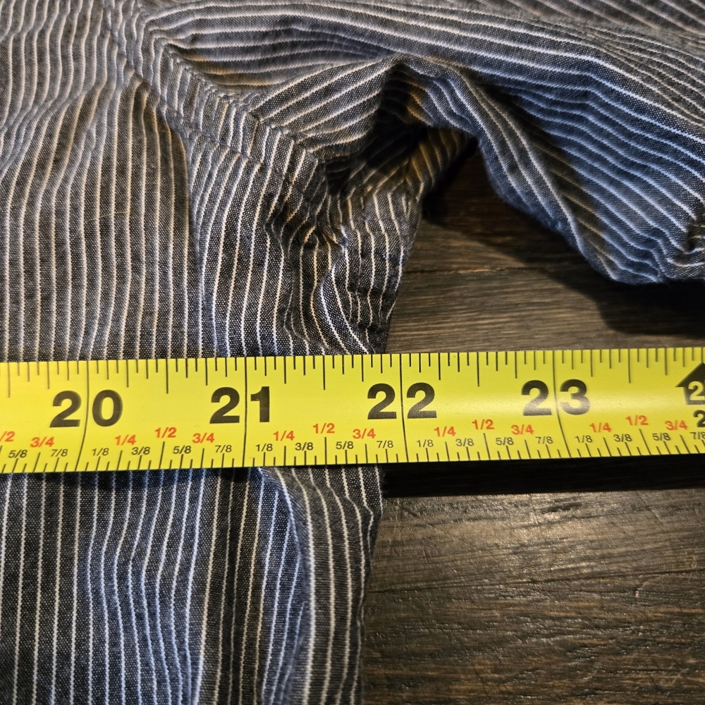 Obey Black White Grey Striped Shirt - Picture 5 of 5